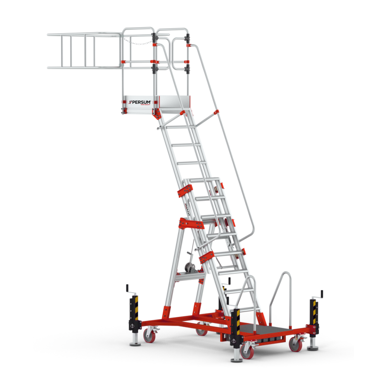 Plataforma industrial de aluminio YP