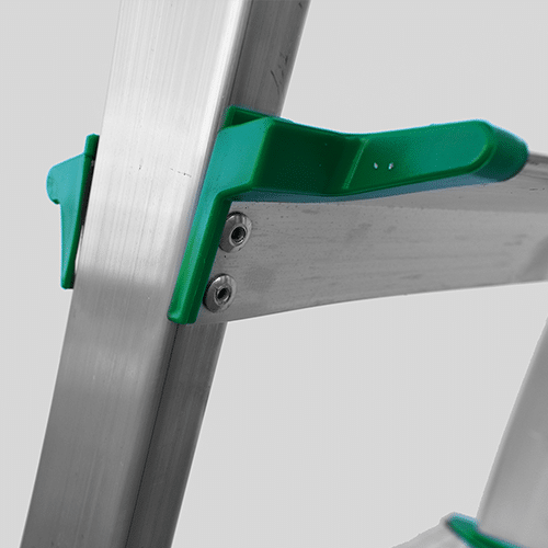 Detalle de la seguridad de la escalera Fortes PLus
