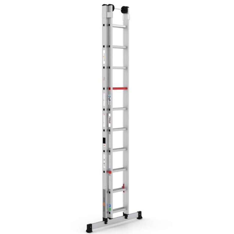 Escalera profesional de aluminio con mecanismo de estabilización Iteem S-Hook