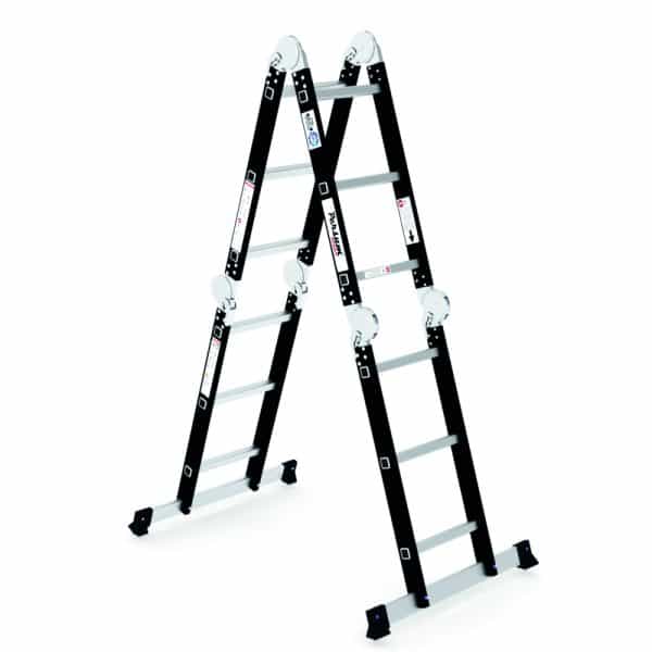 Escalera articulada de aluminio tres posiciones Magna