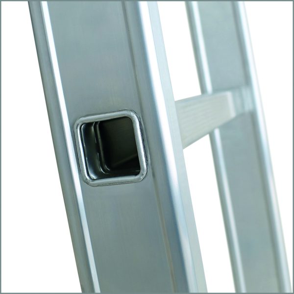 Perfil Escalera telescópica de aluminio adaptable a niveles Aquiles