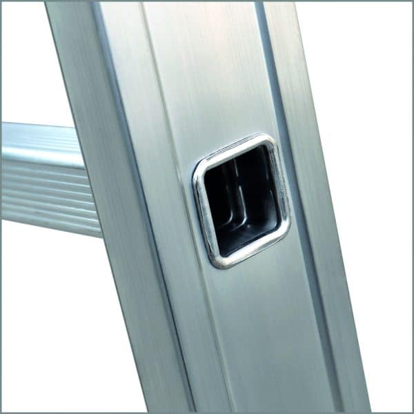 Perfil de escalera de aluminio profesional Iteem S-Hook