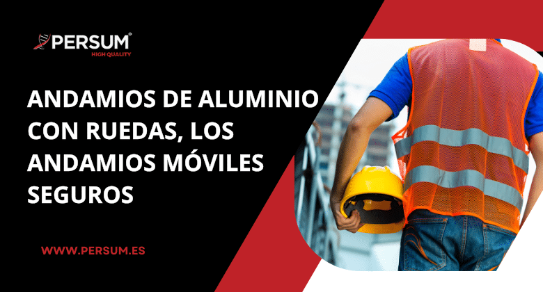 Andamios de aluminio con ruedas, los andamios móviles seguros