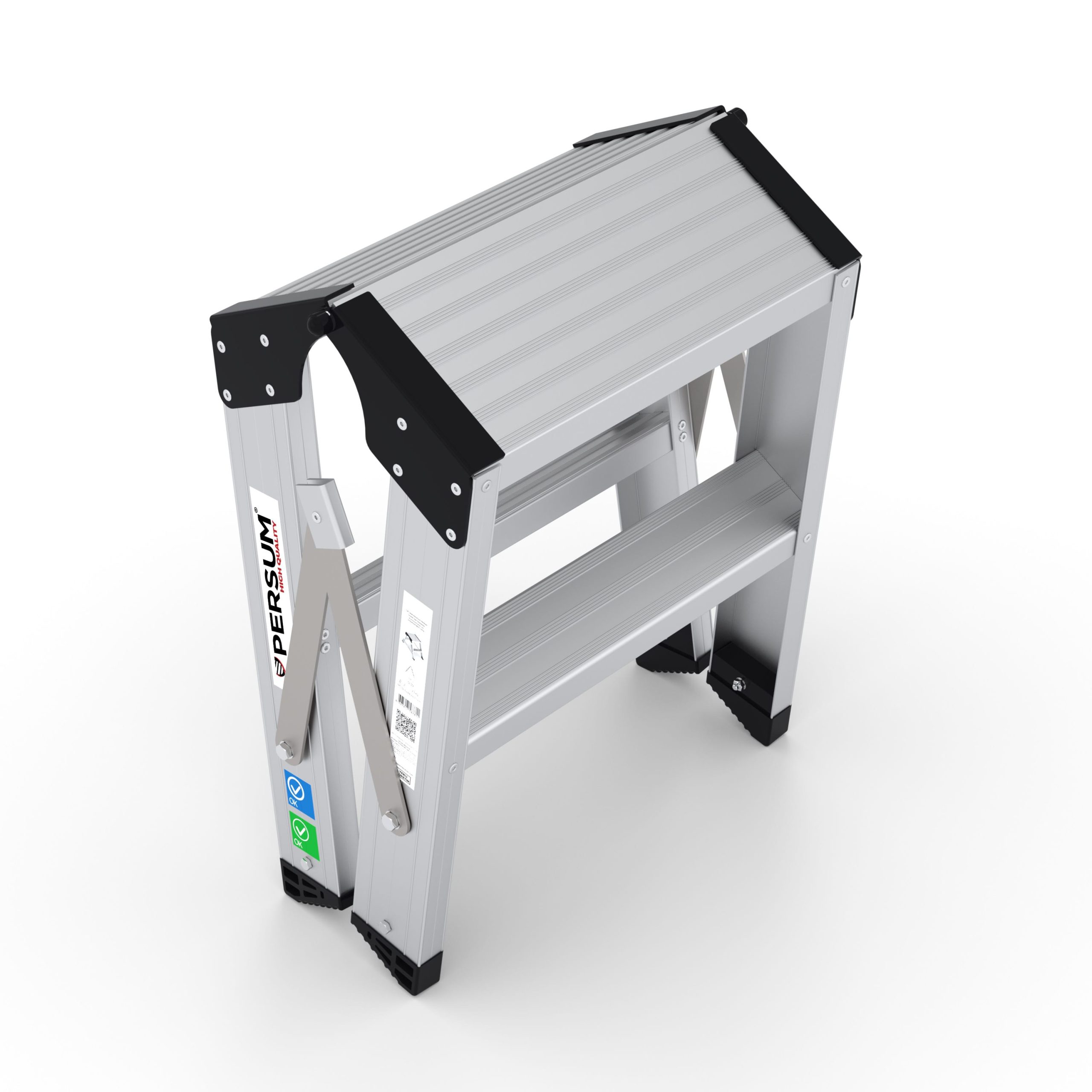 Taburete Teide 2 peldaños cerrado