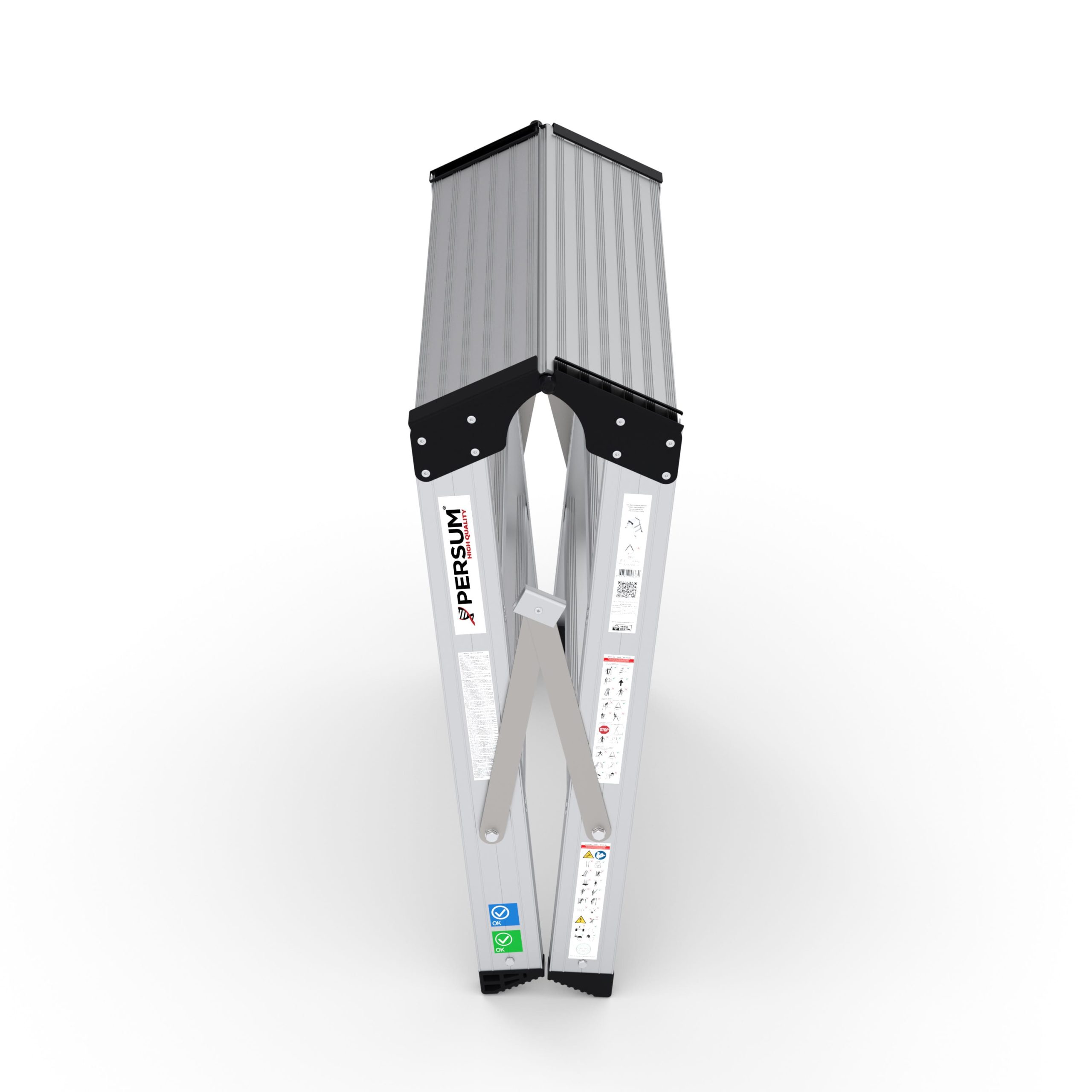 Taburete de aluminio Teide Plus plegado