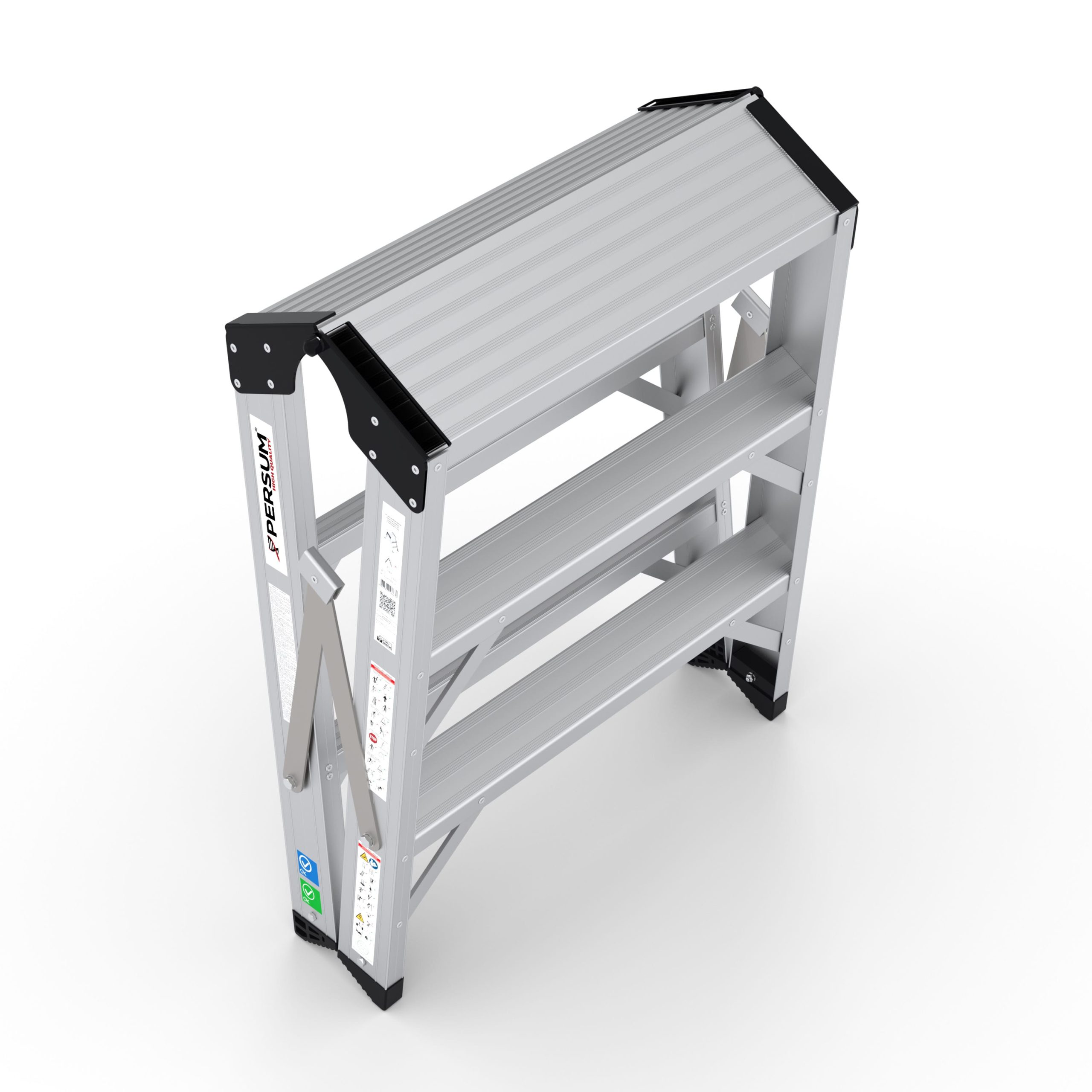 Taburete de aluminio Teide Plus plegado