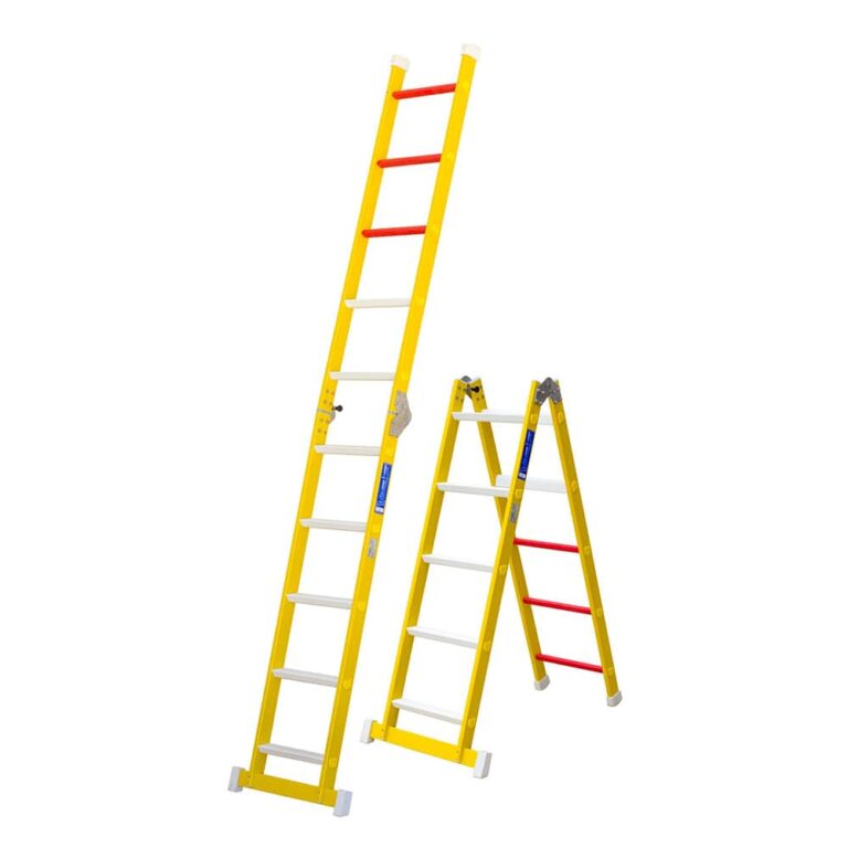 Escalera de fibra de vidrio Volta Pro Plegable