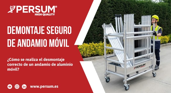 Checklist de seguridad para andamios homologados de aluminio